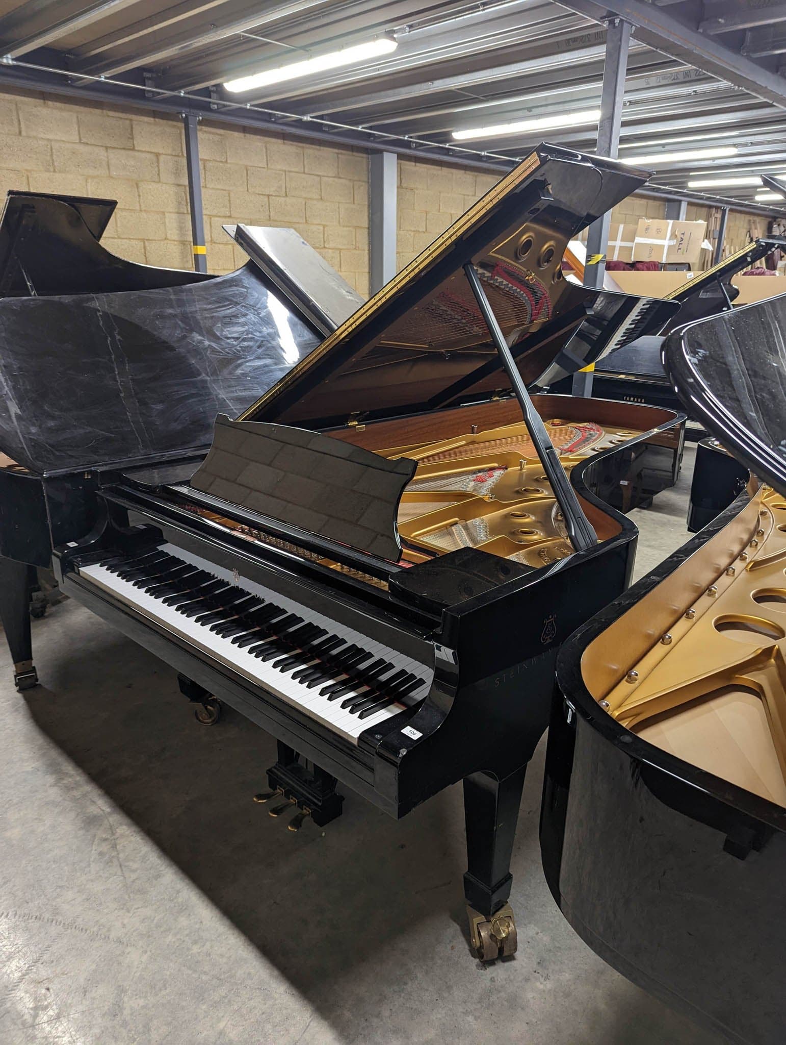 Steinway upright piano