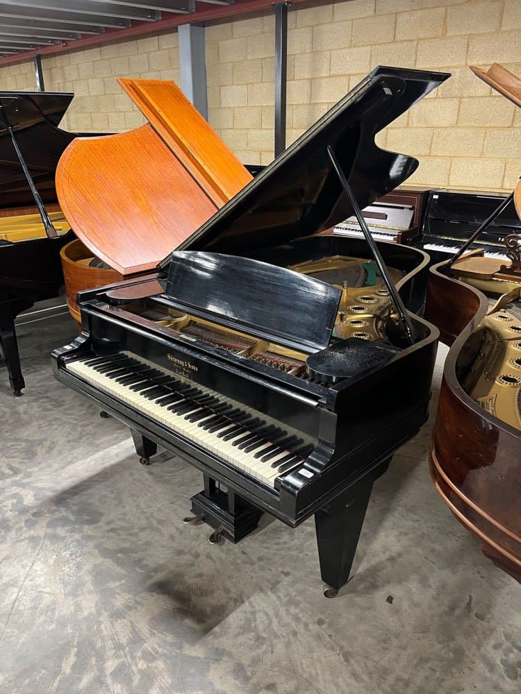 Steinway upright piano