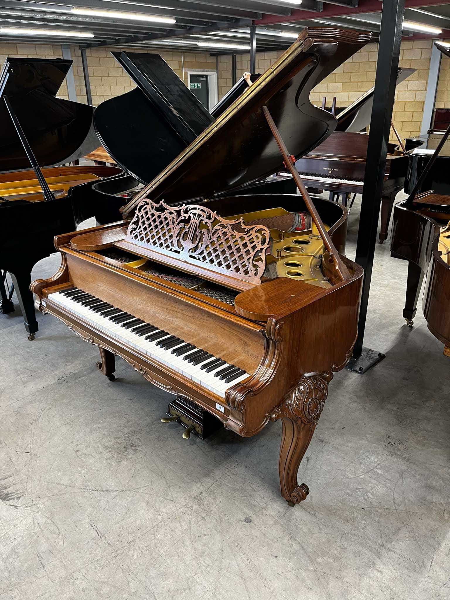 Steinway upright piano