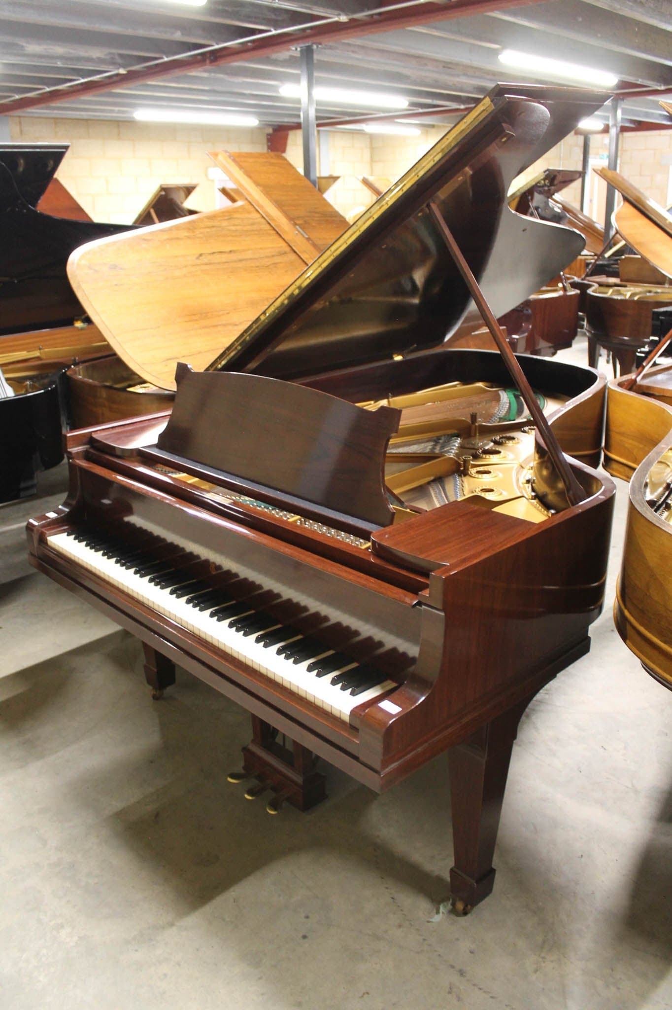 Steinway upright piano