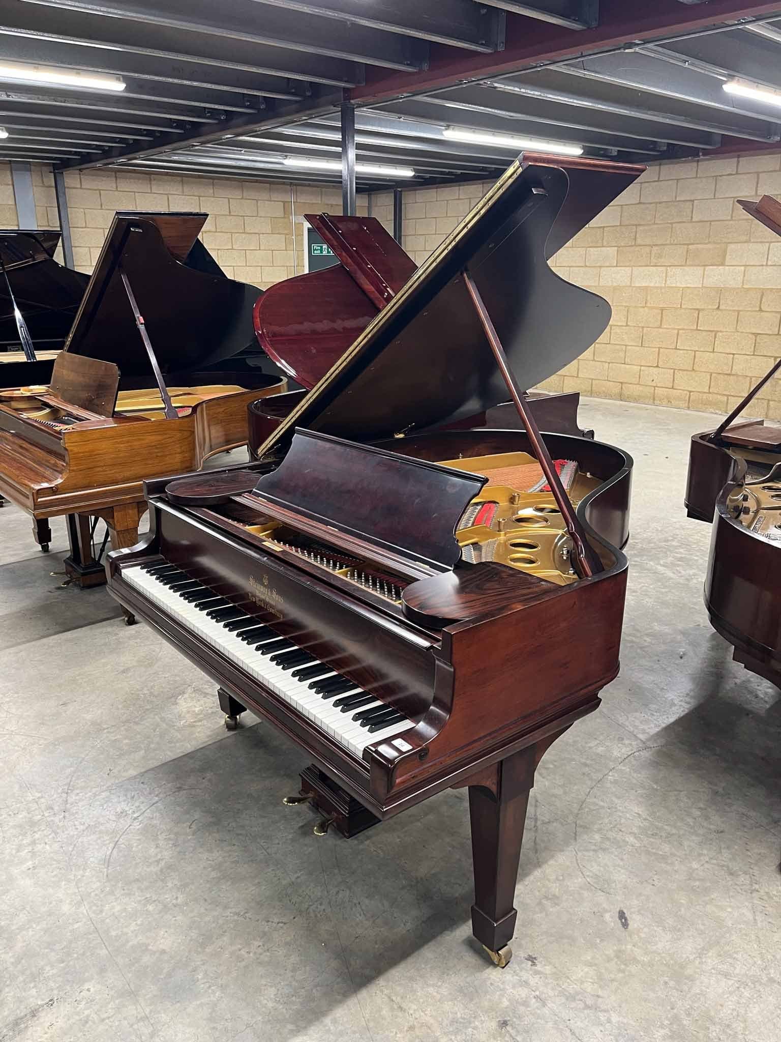 Steinway upright piano