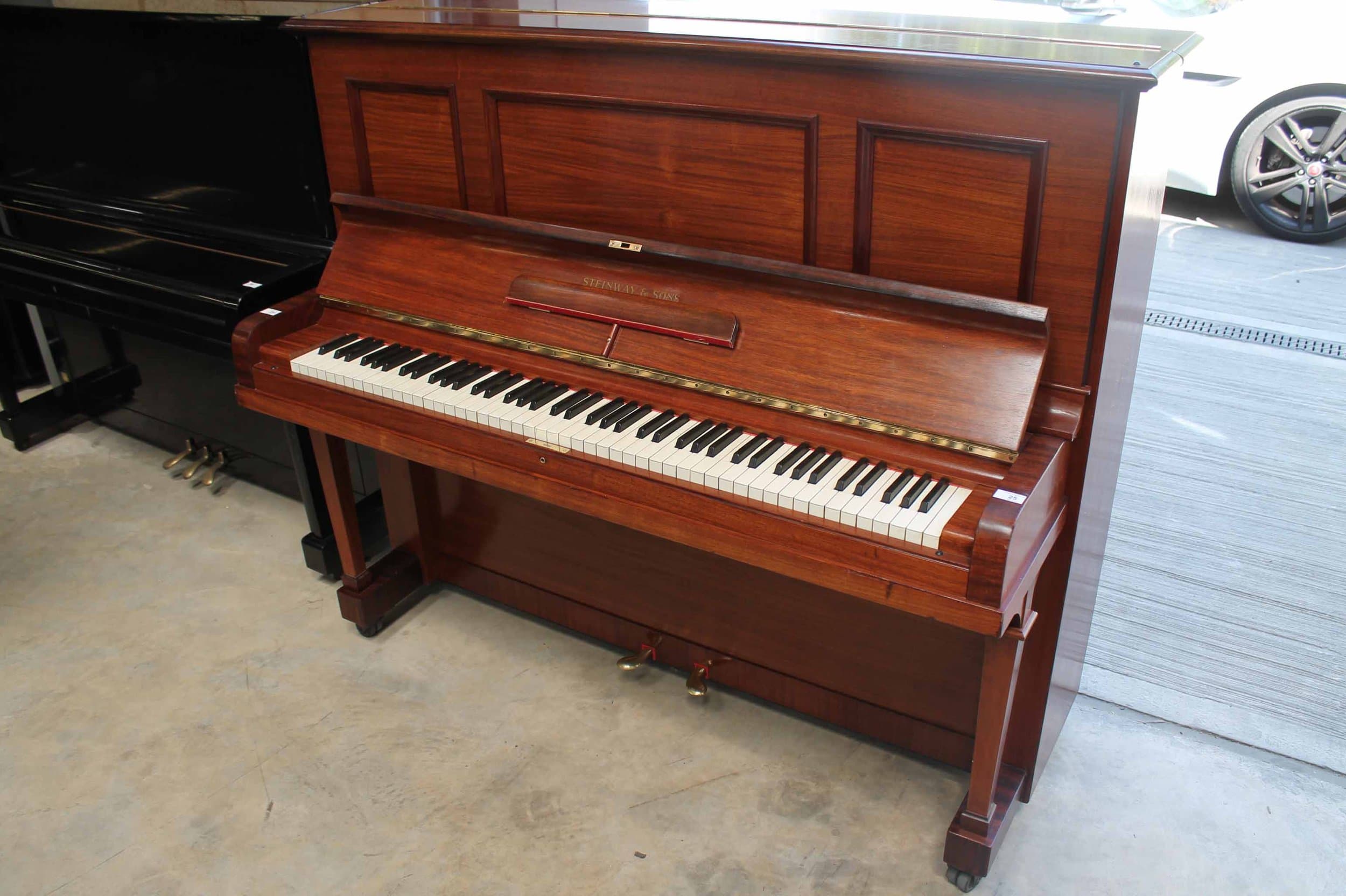 Steinway upright piano