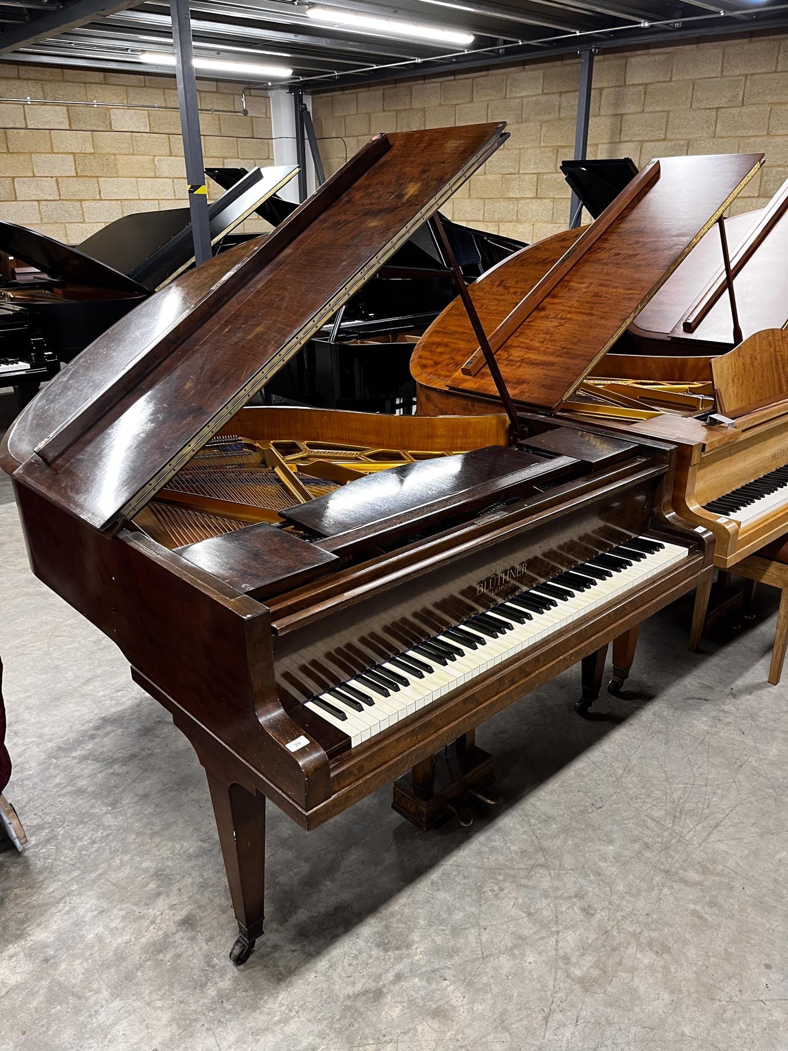 Blüthner upright piano