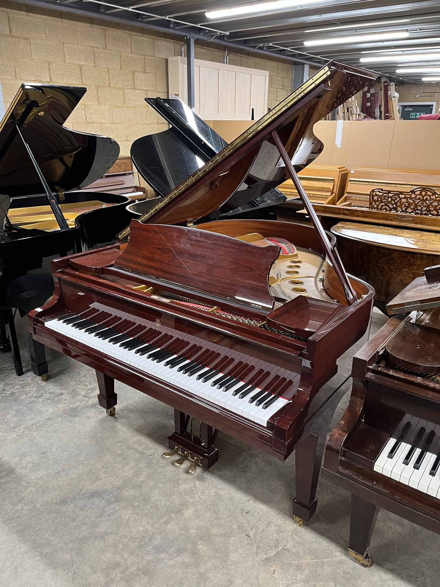 Steinway upright piano
