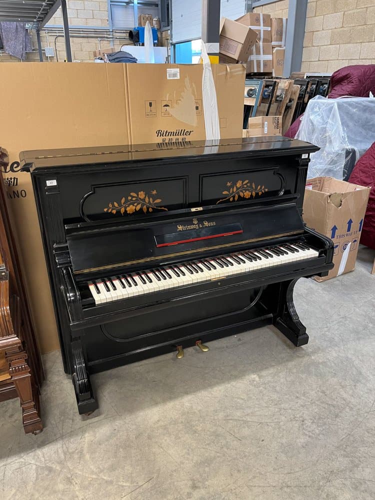 Steinway upright piano