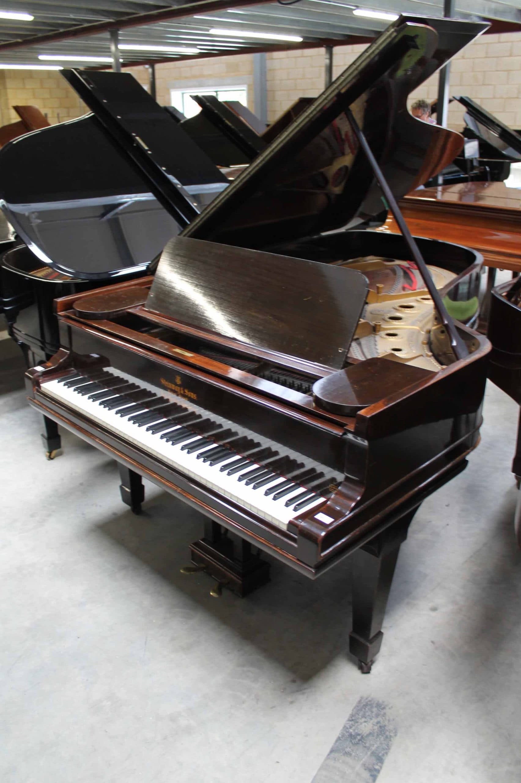 Steinway upright piano