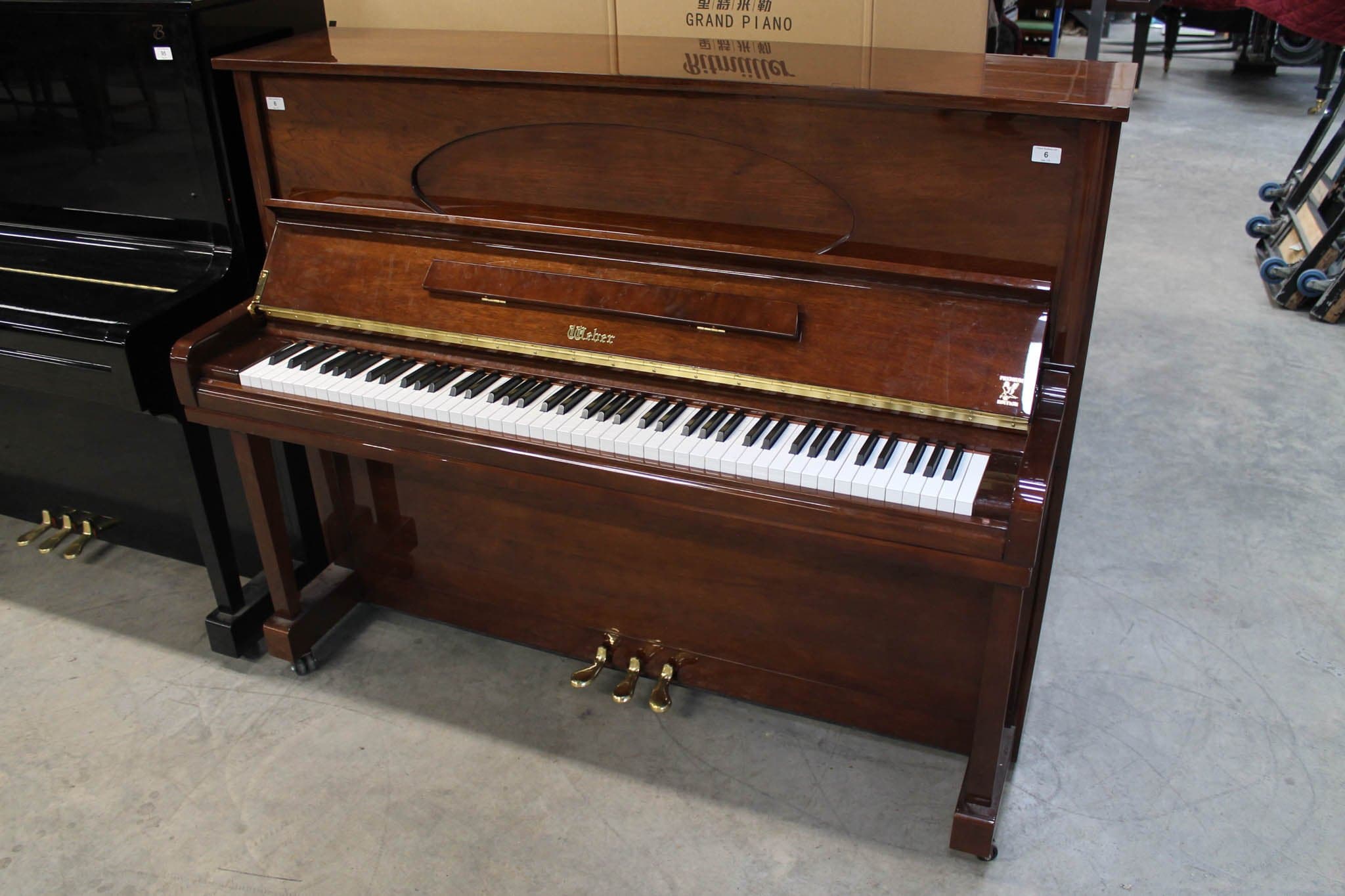 Weber upright piano