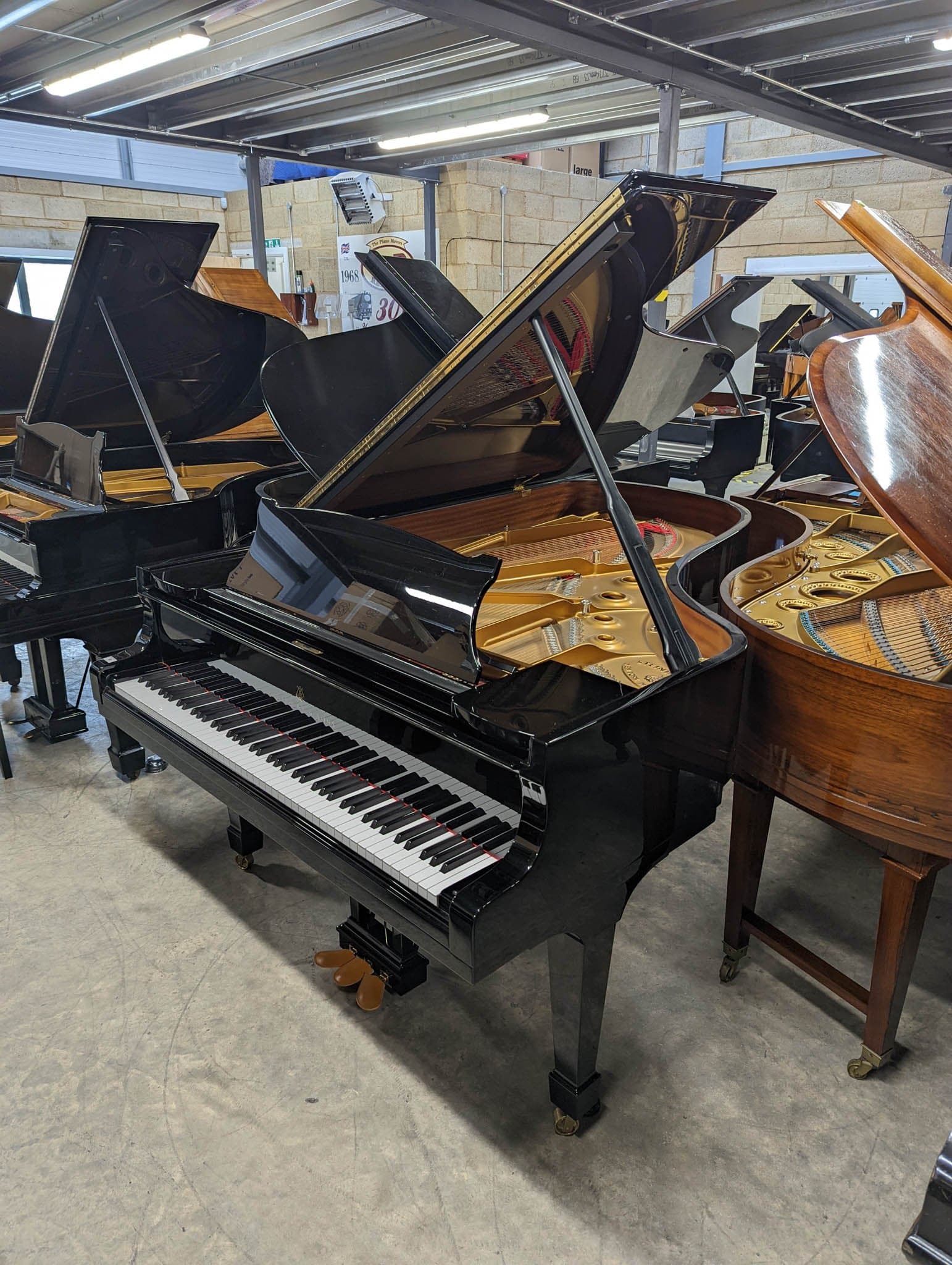 Steinway upright piano