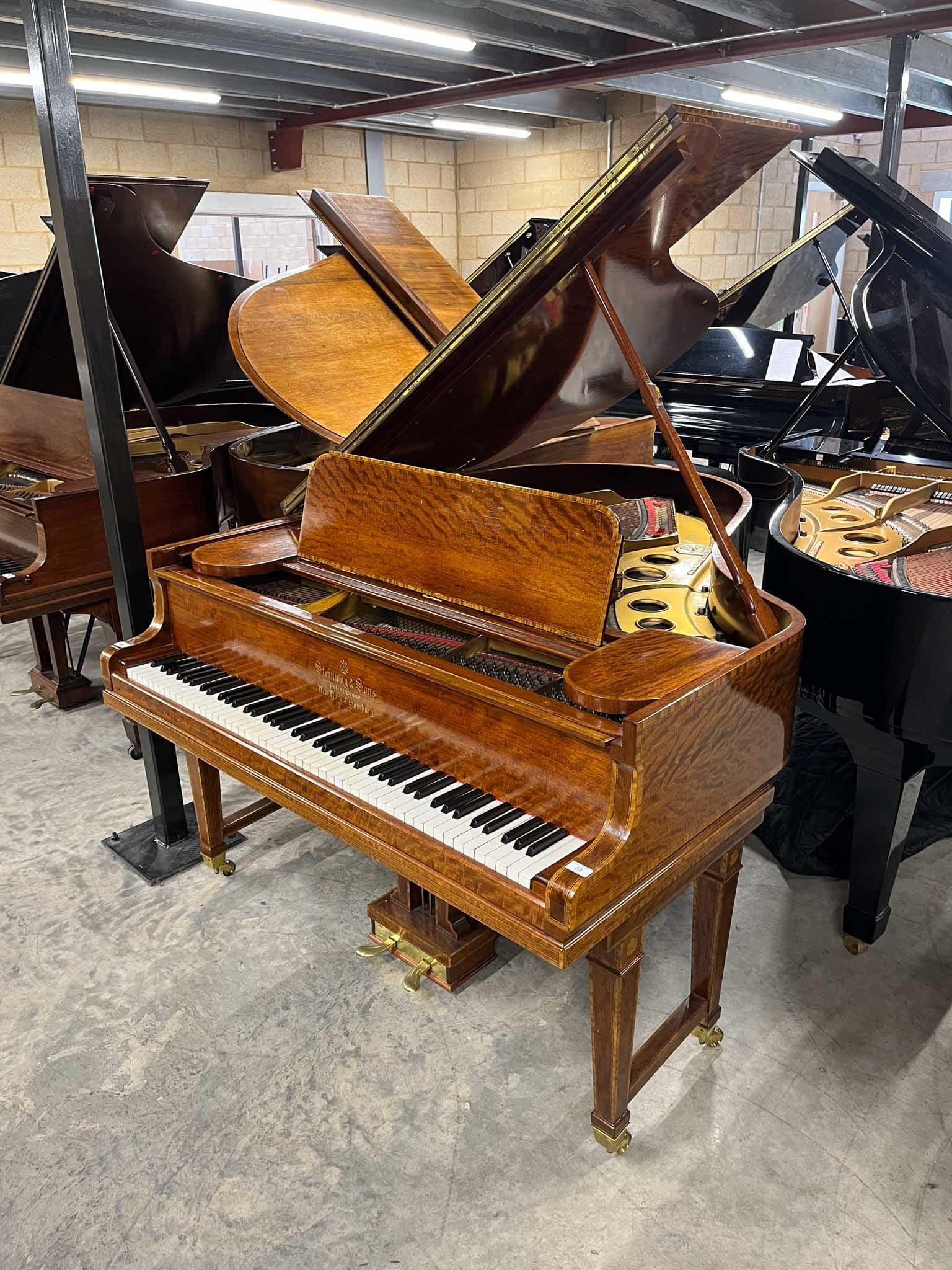 Steinway upright piano