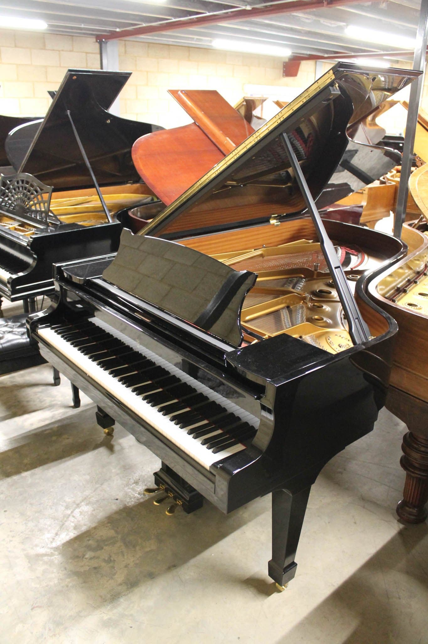 Steinway upright piano