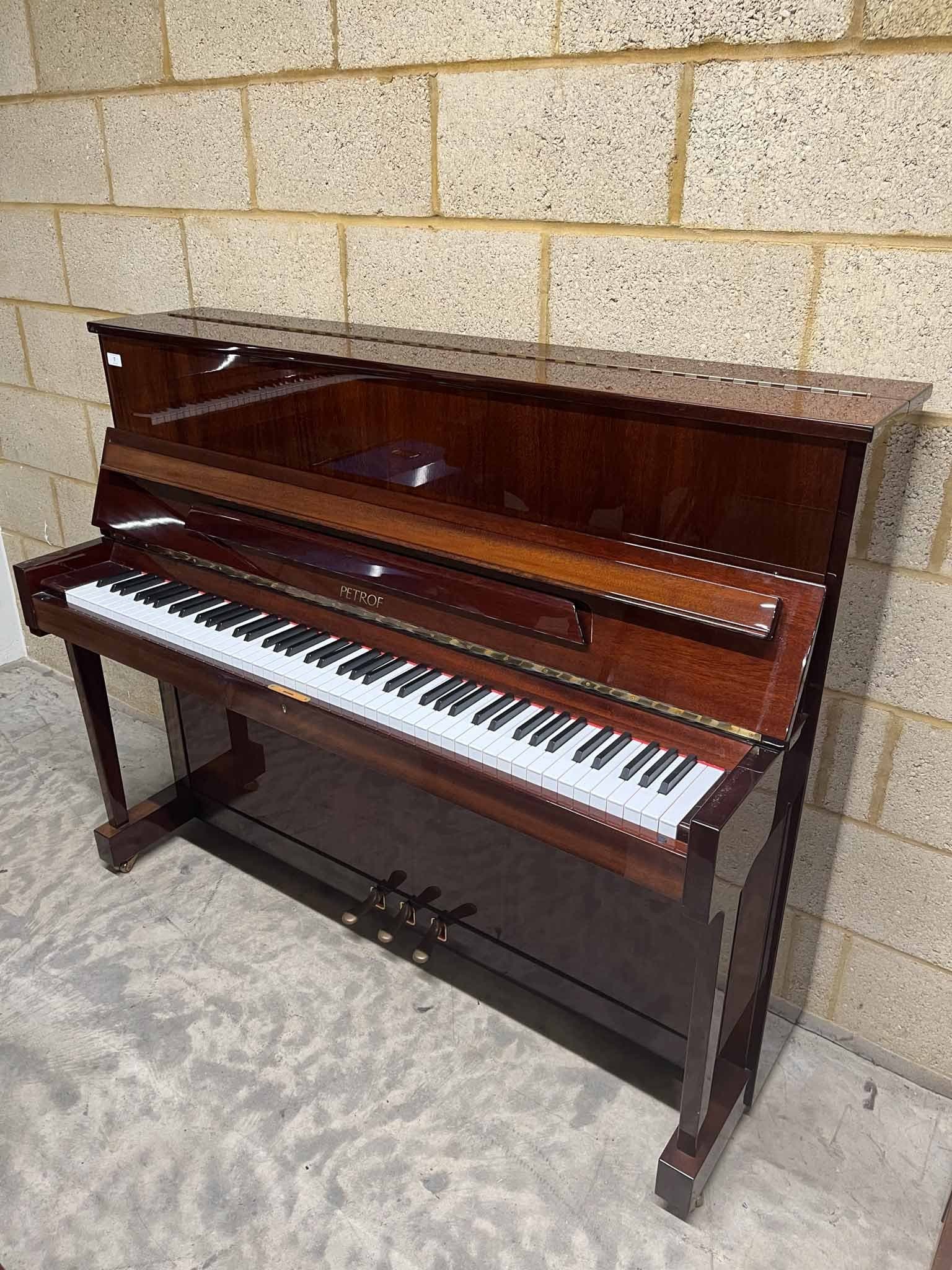 Petrof upright piano