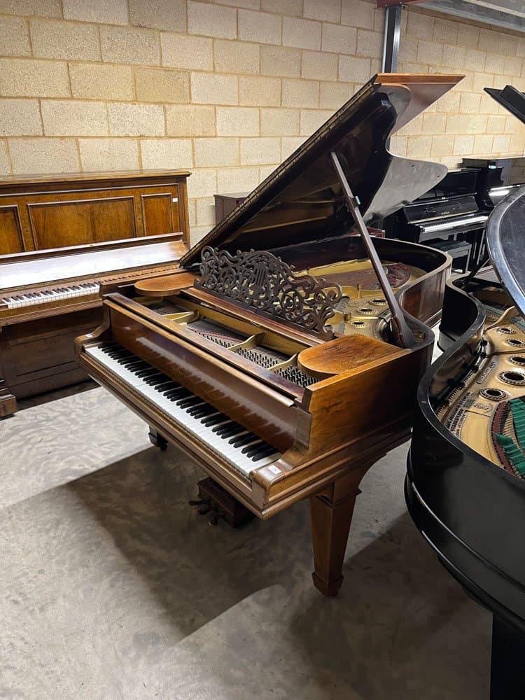 Steinway upright piano