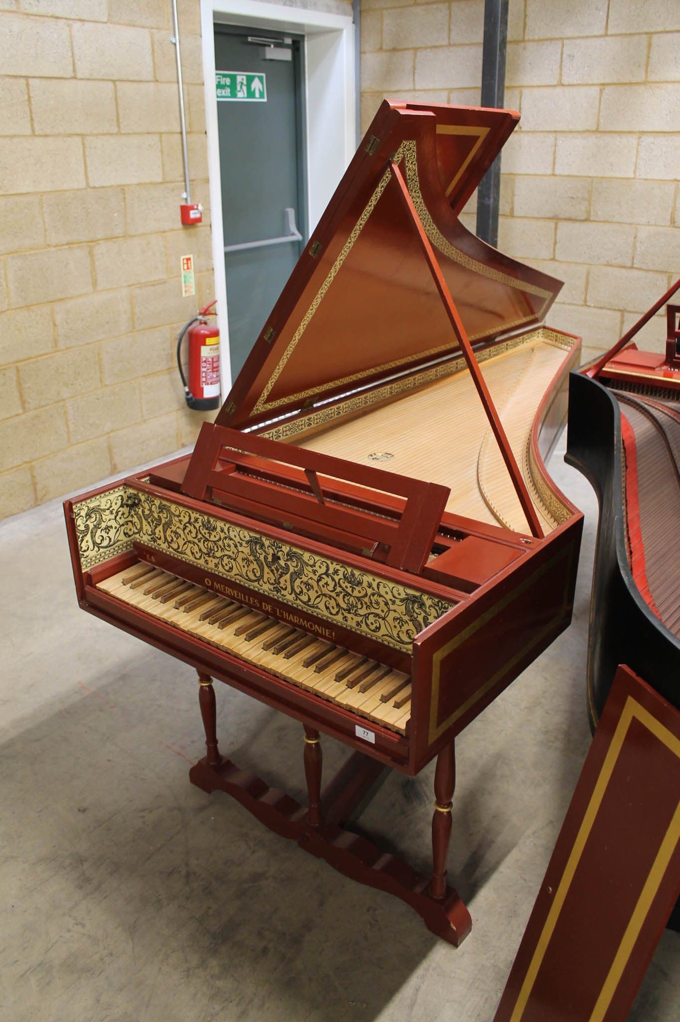 Evelyn upright piano