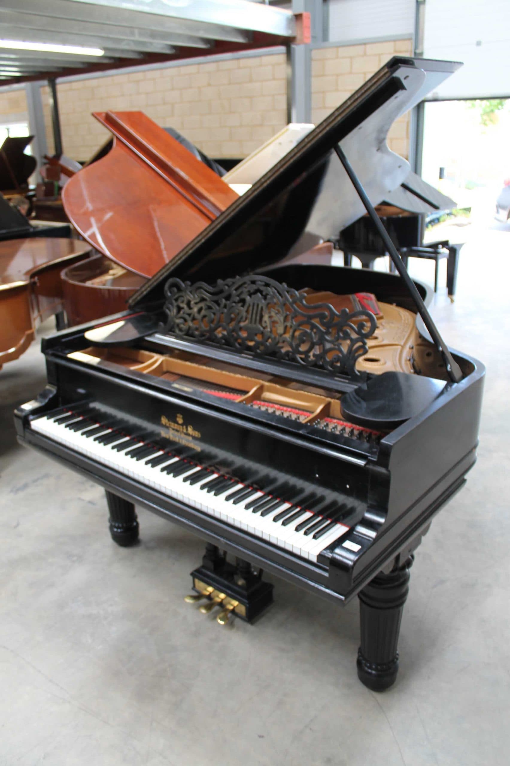 Steinway upright piano