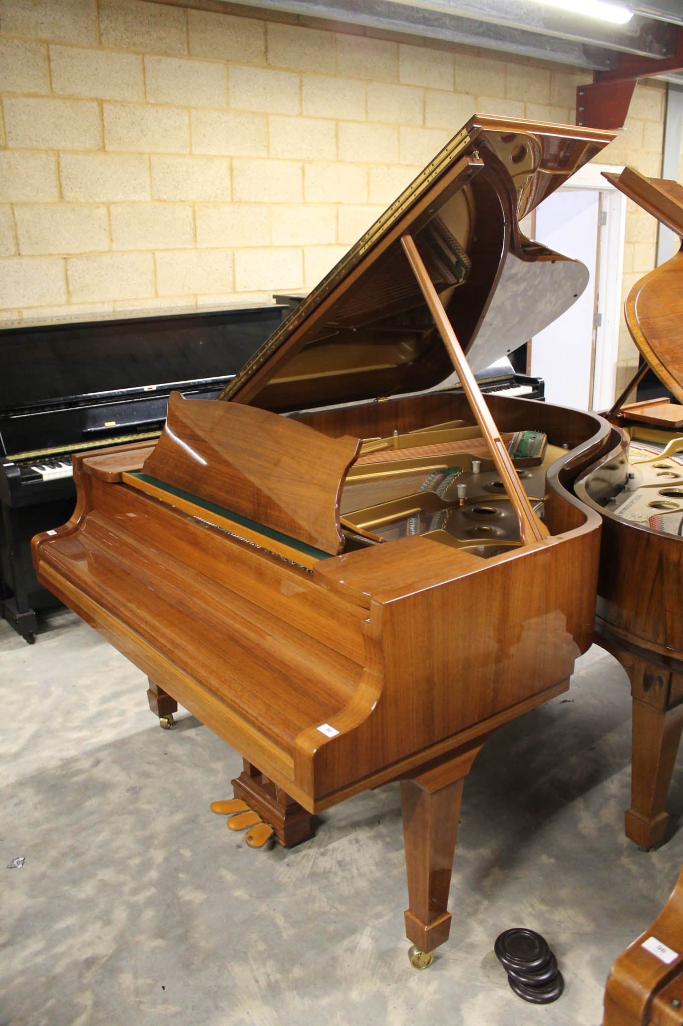 Steinway upright piano