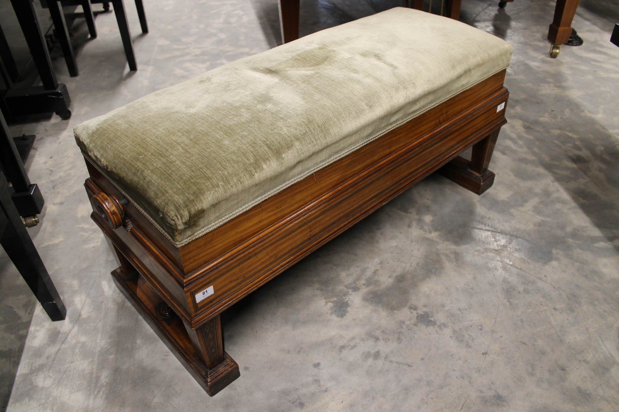 Stool upright piano