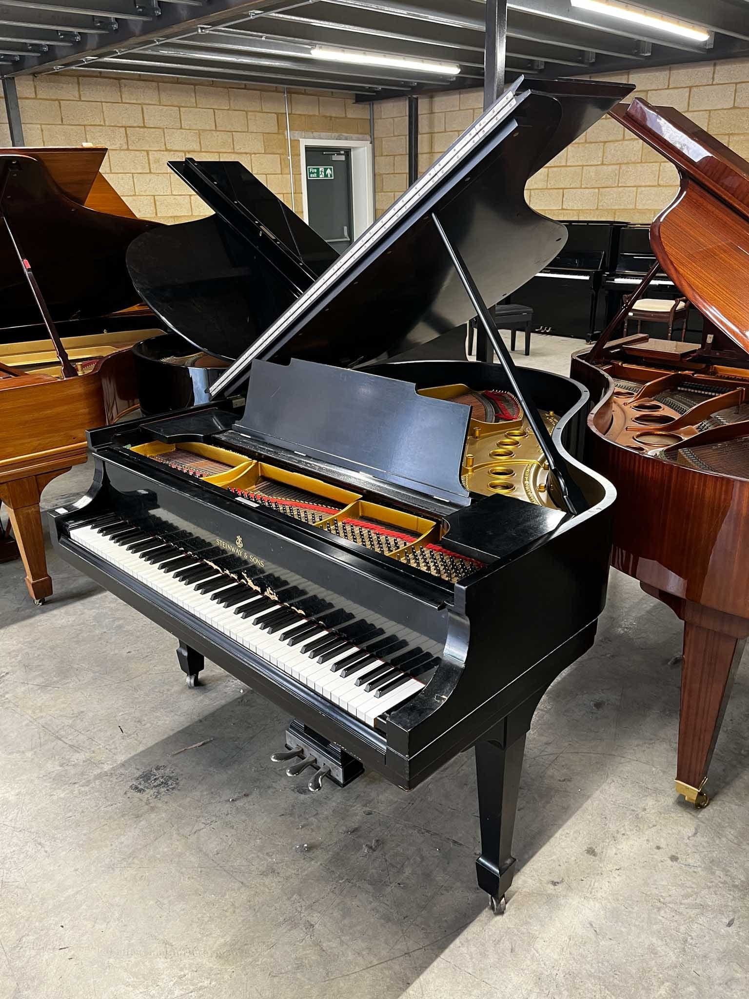 Steinway upright piano