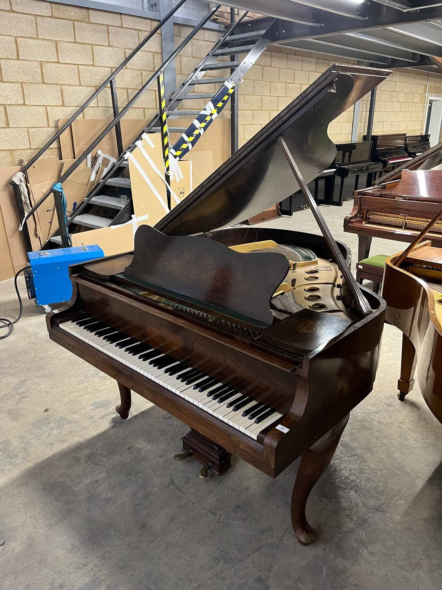 Steinway upright piano