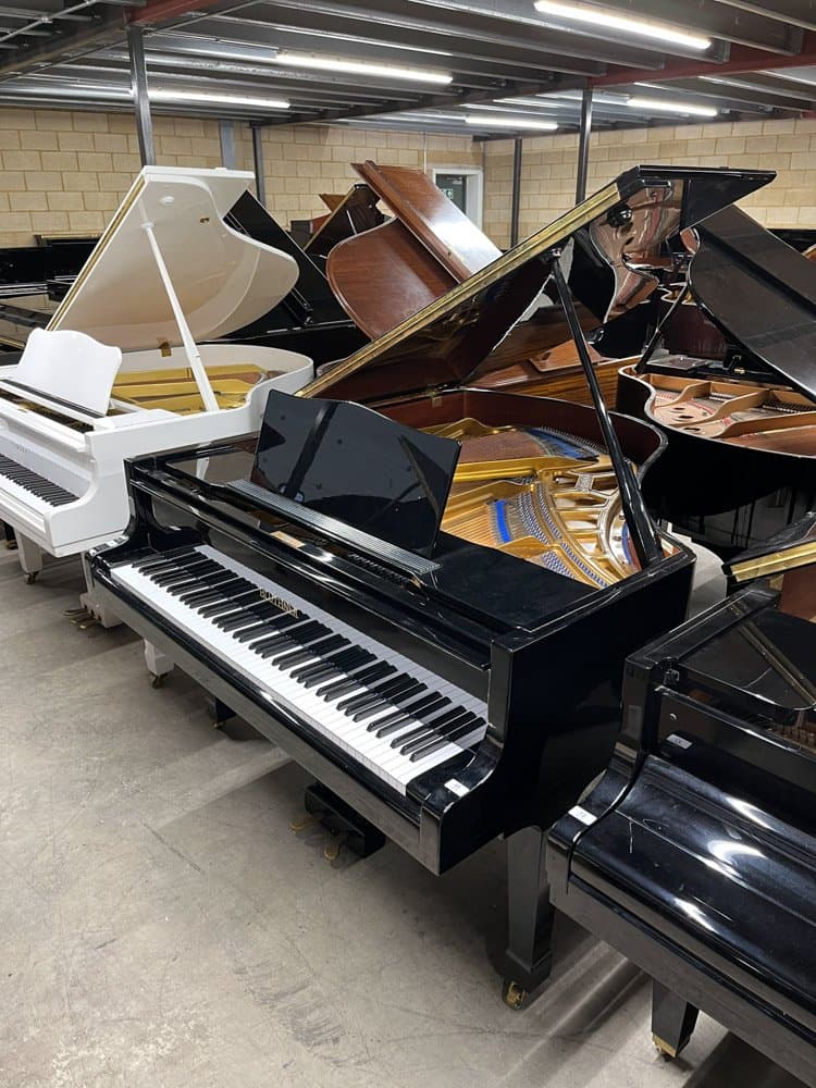 Blüthner upright piano