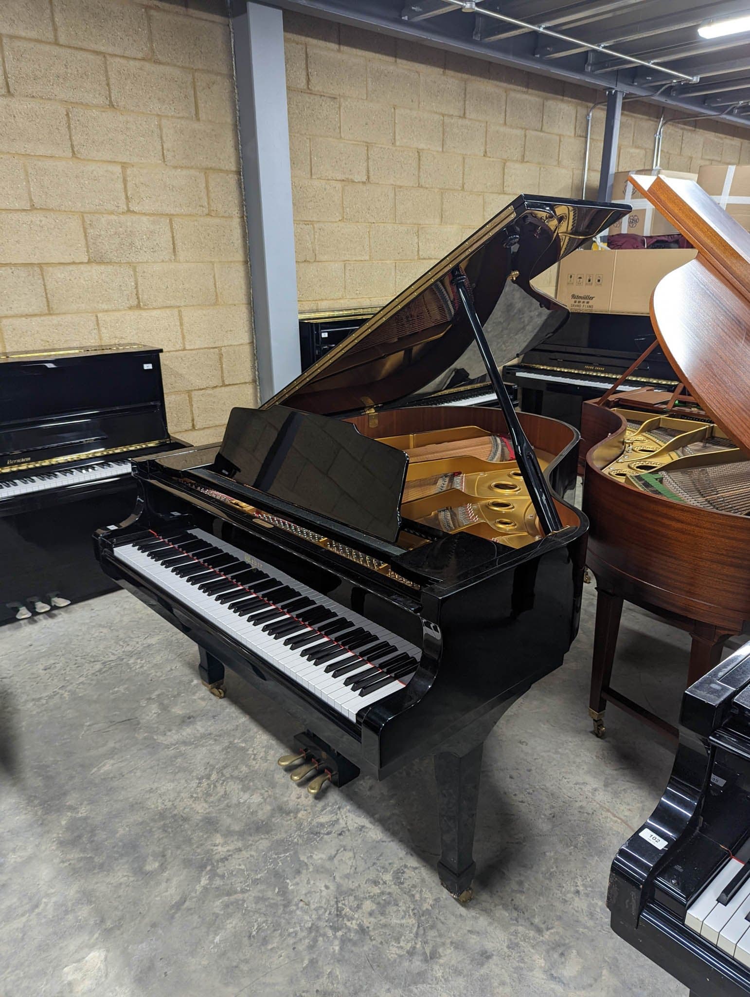 Weber upright piano