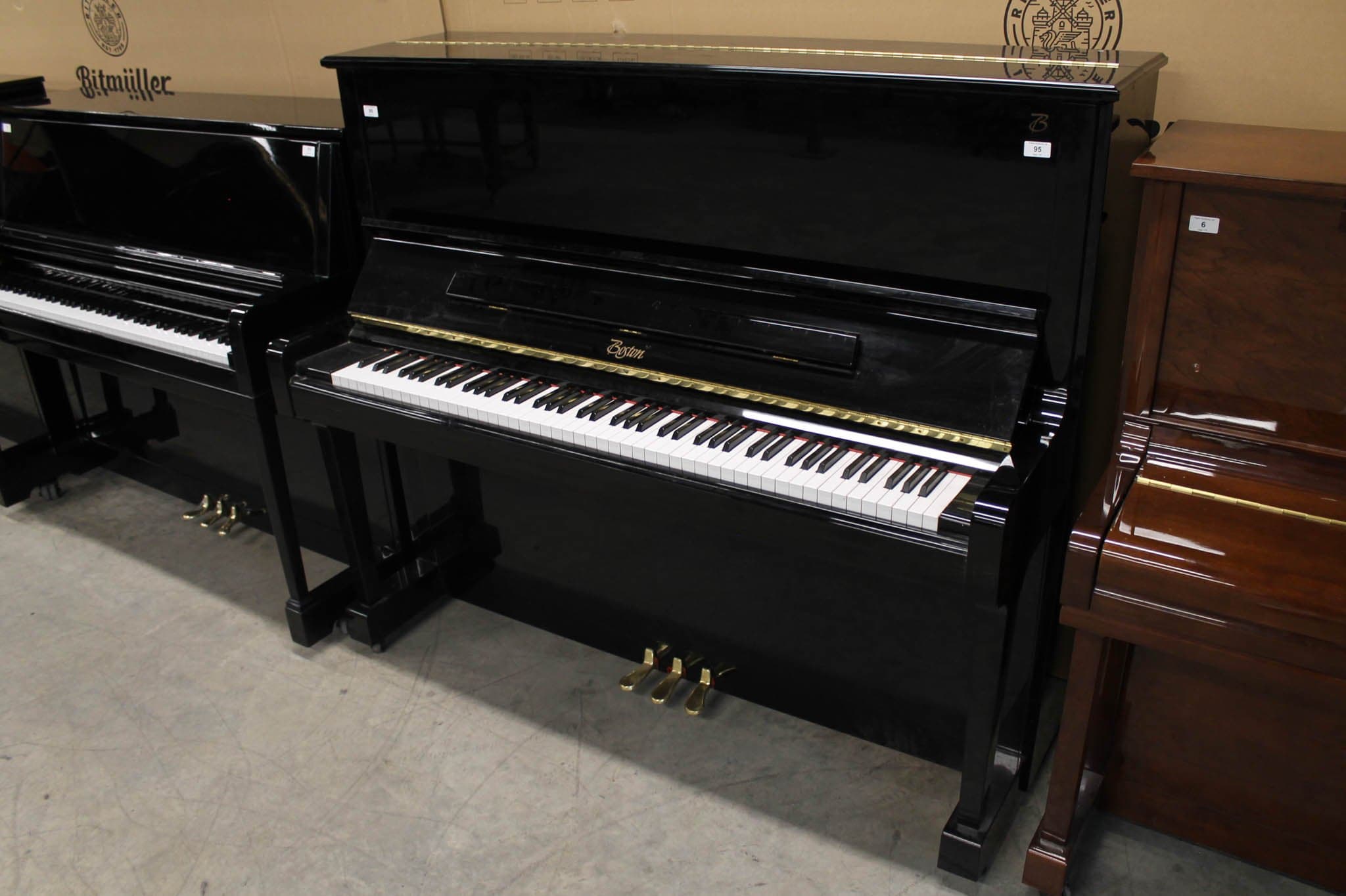 Boston upright piano