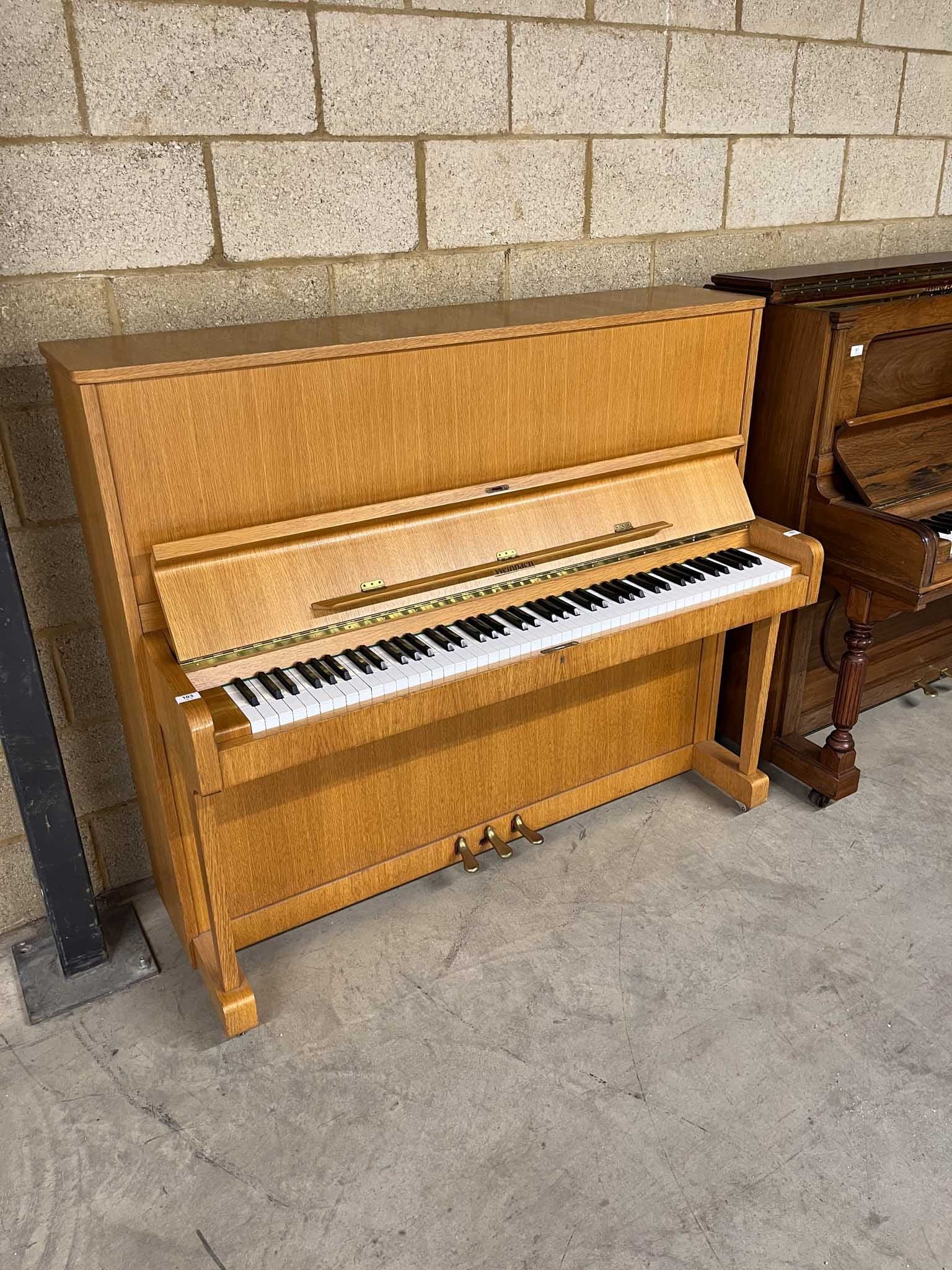Weinbach upright piano