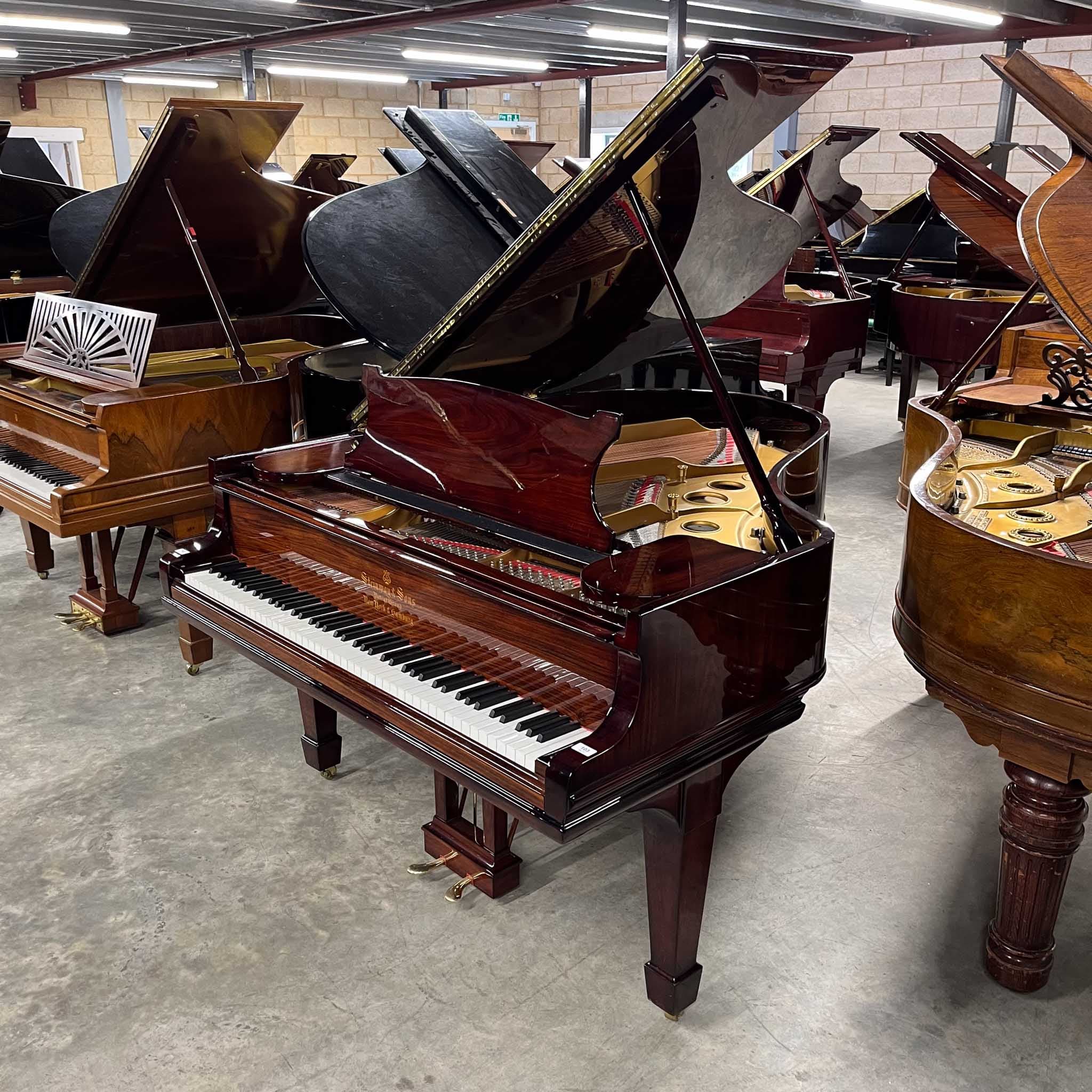 Steinway upright piano