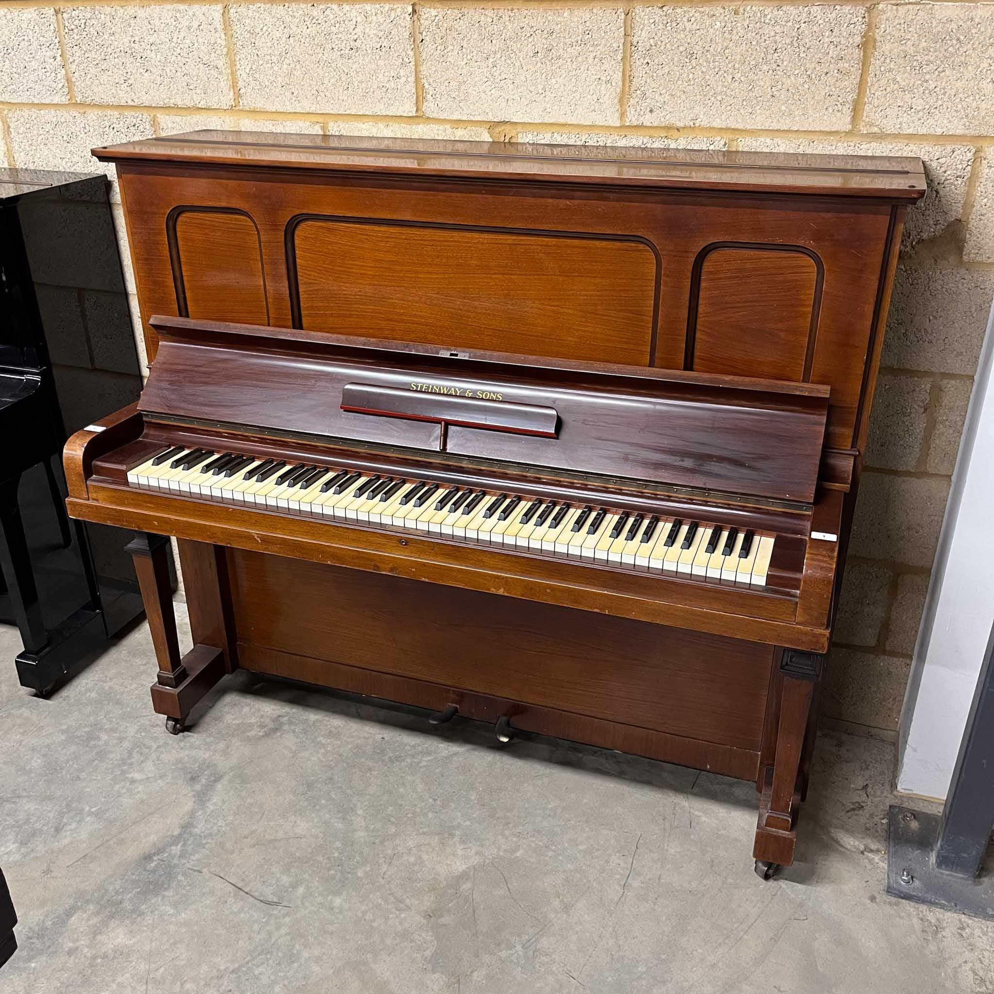 Steinway upright piano