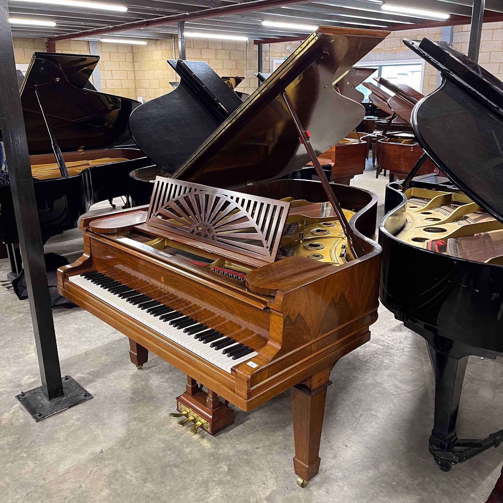 Steinway upright piano