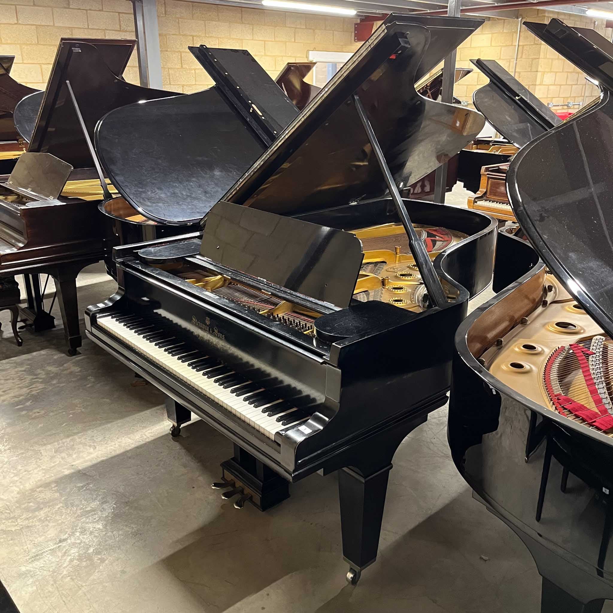 Steinway upright piano