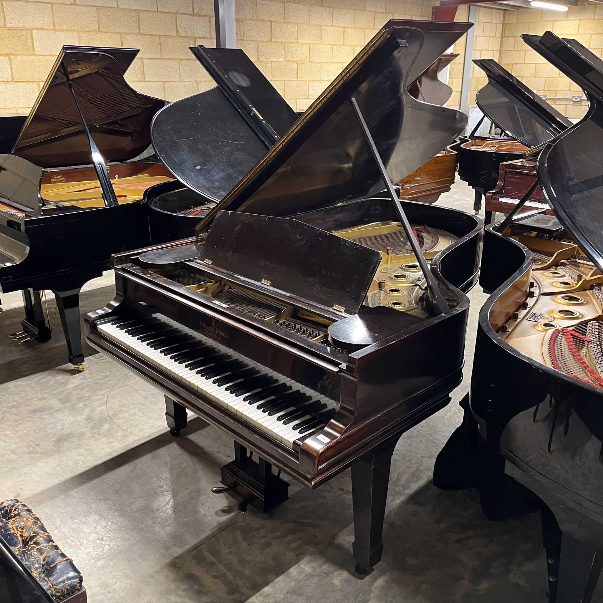 Steinway upright piano