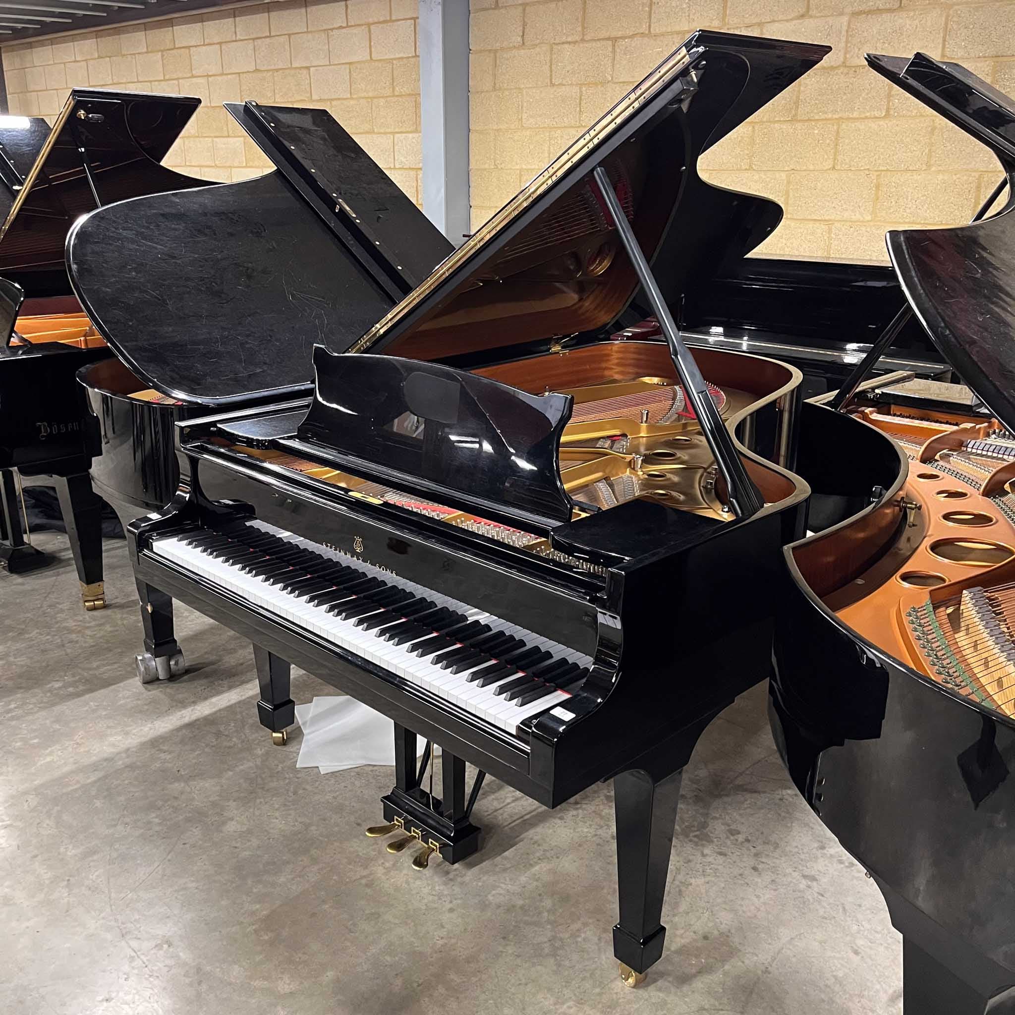 Steinway upright piano