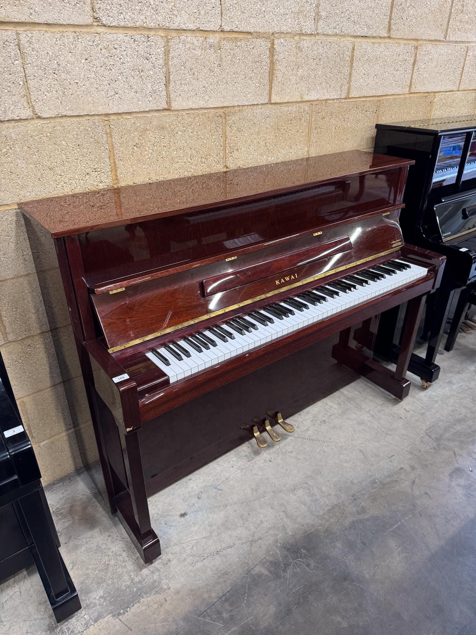 Kawai upright piano