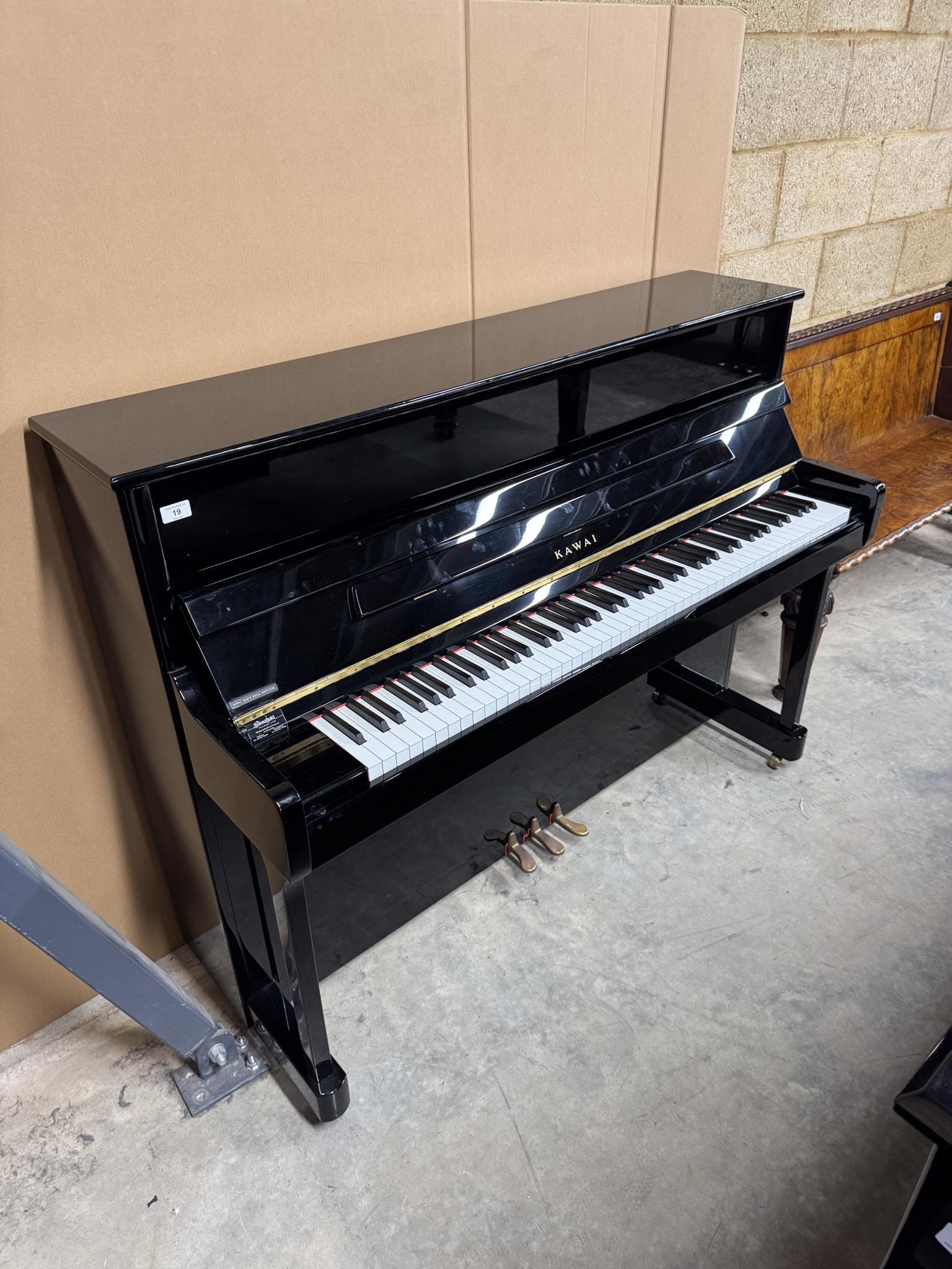 Kawai upright piano