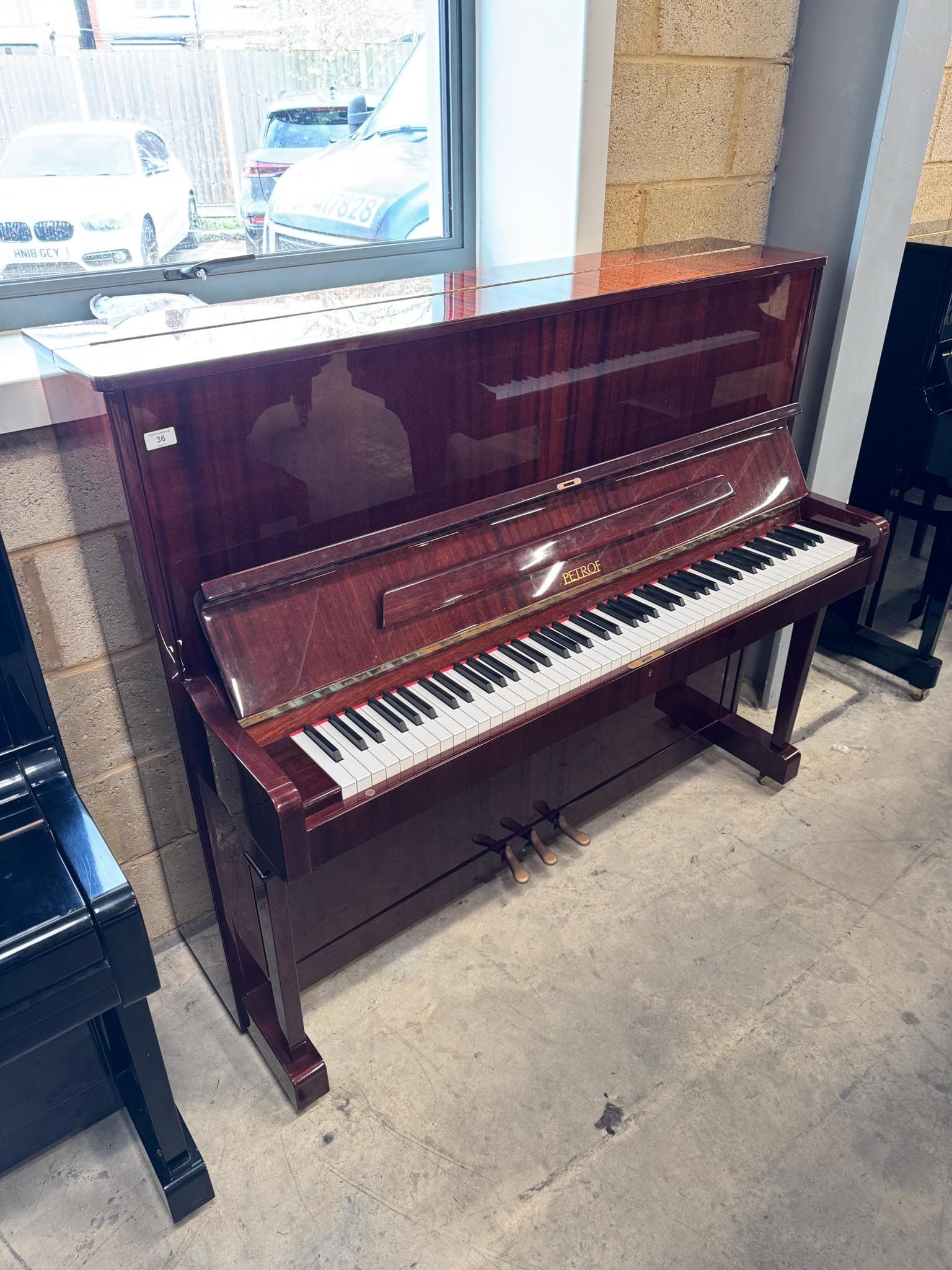 Petrof upright piano
