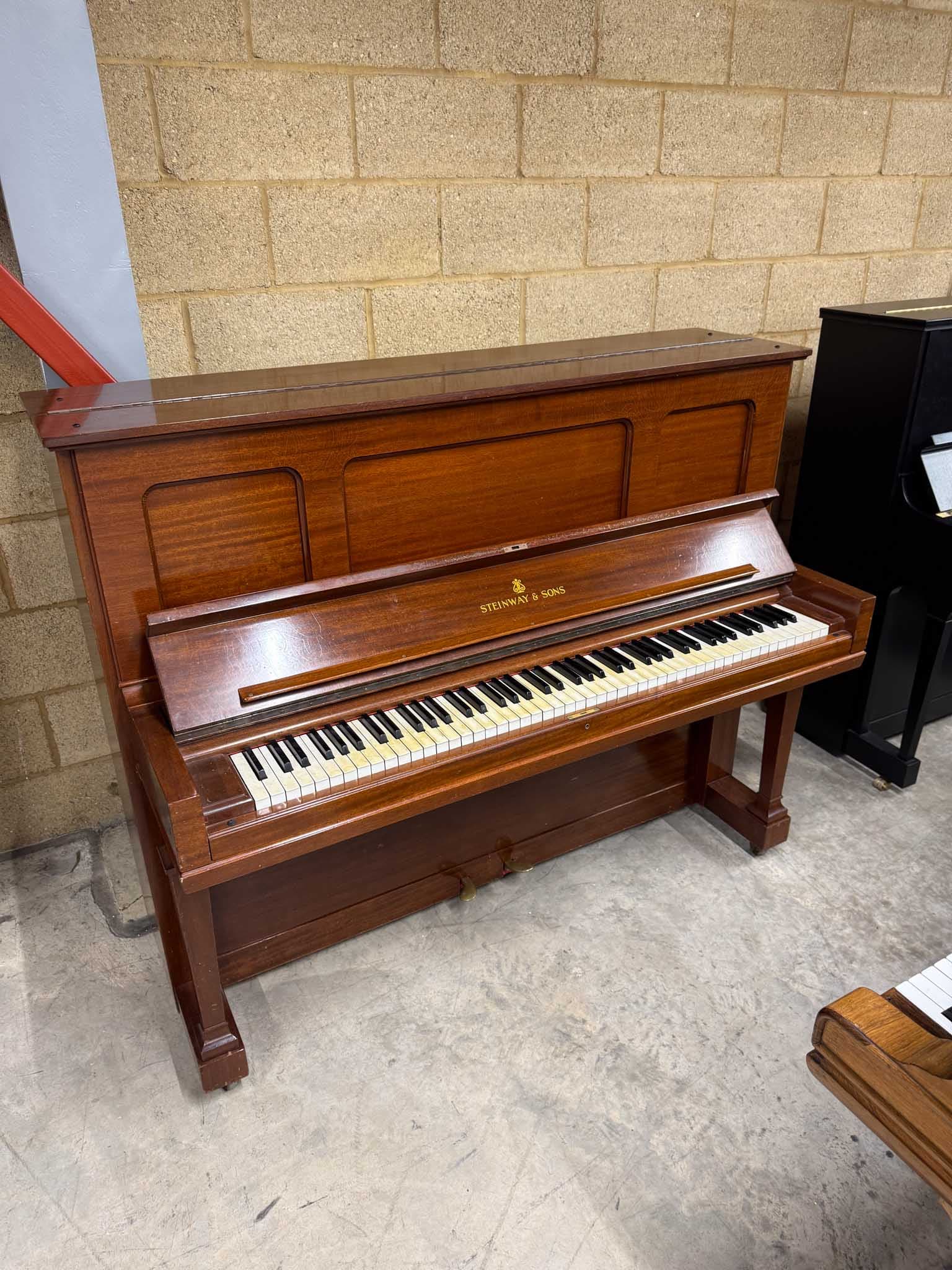 Steinway upright piano
