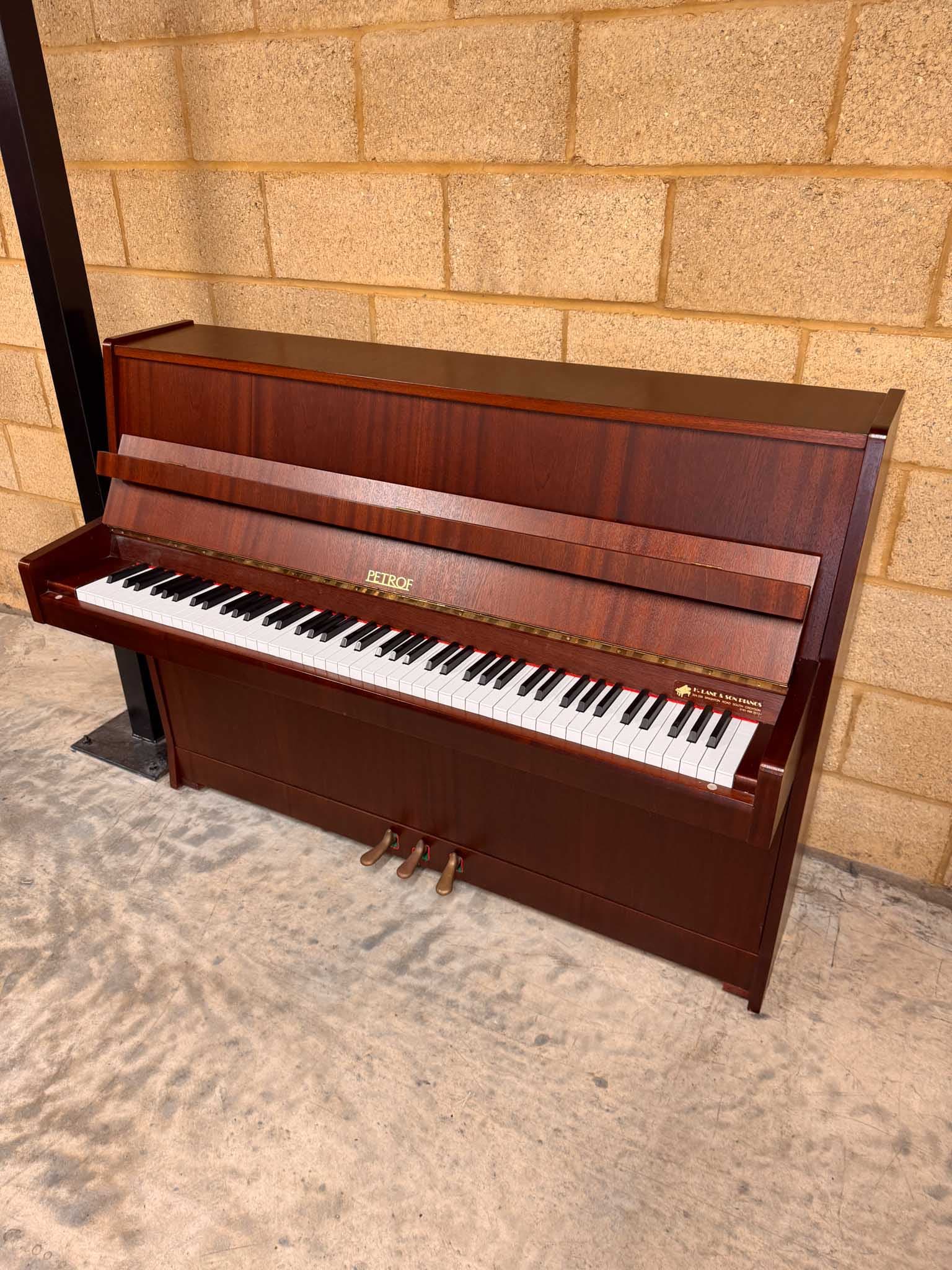 Petrof upright piano