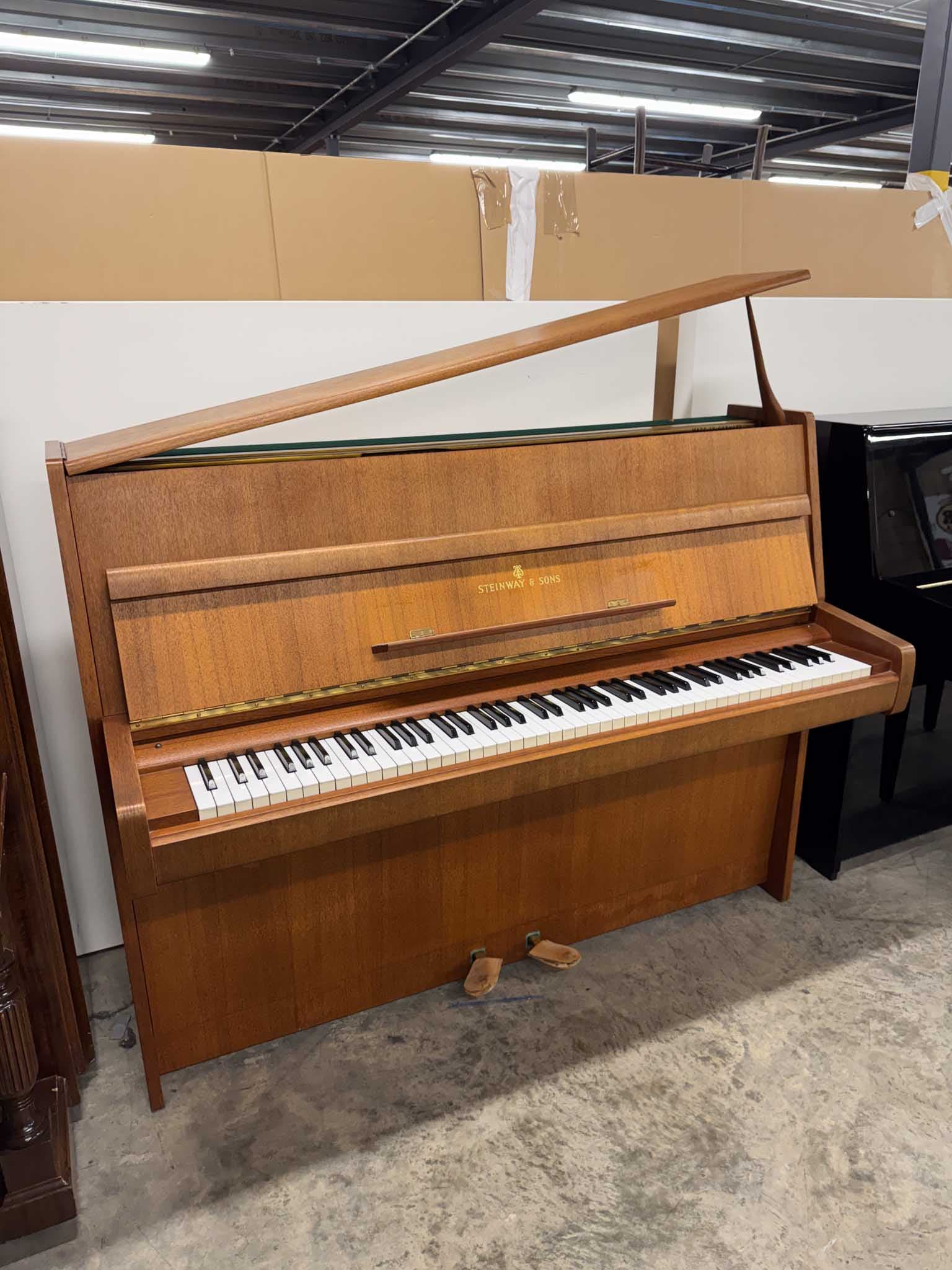 Steinway upright piano