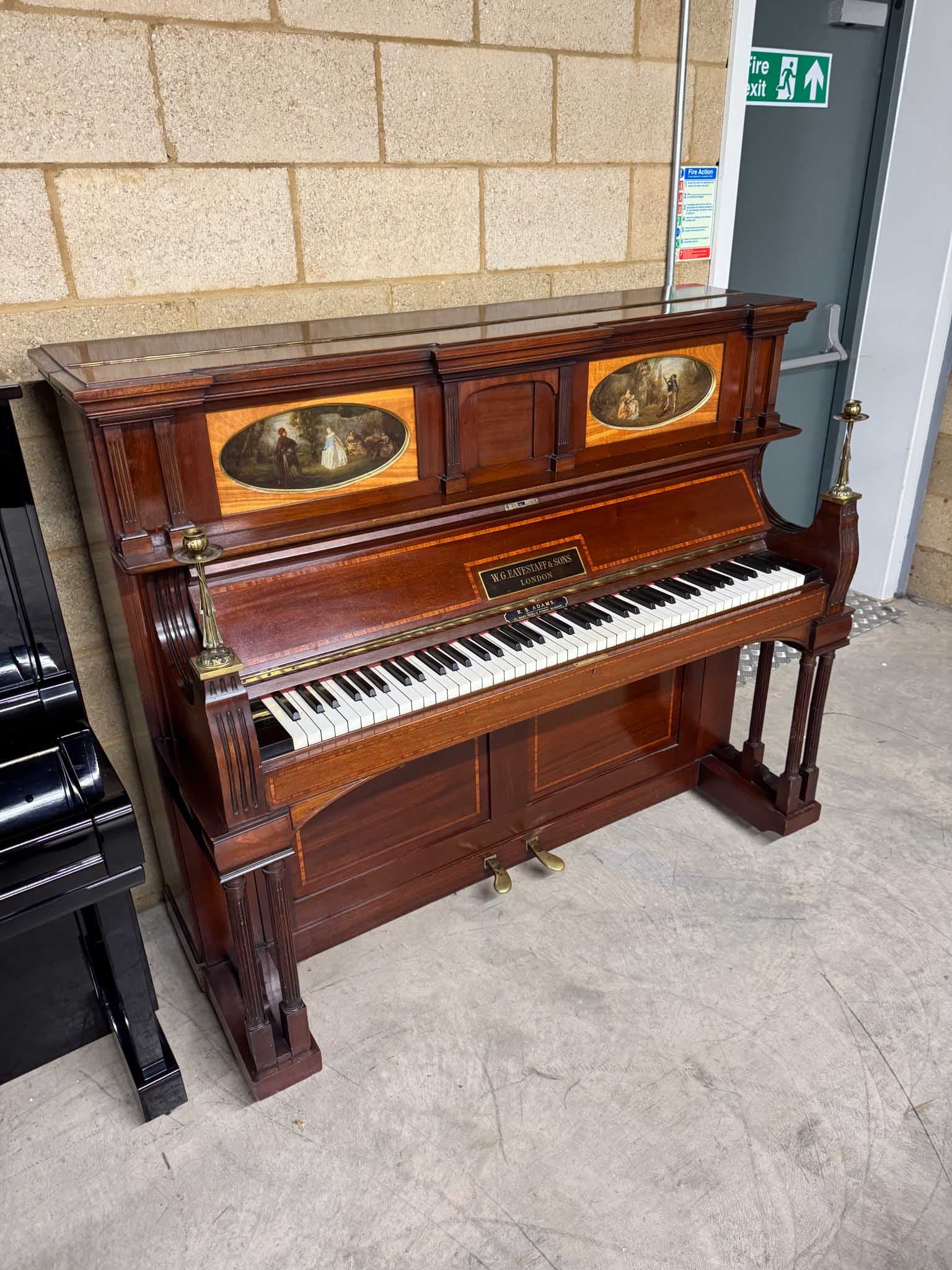 Eavestaff upright piano