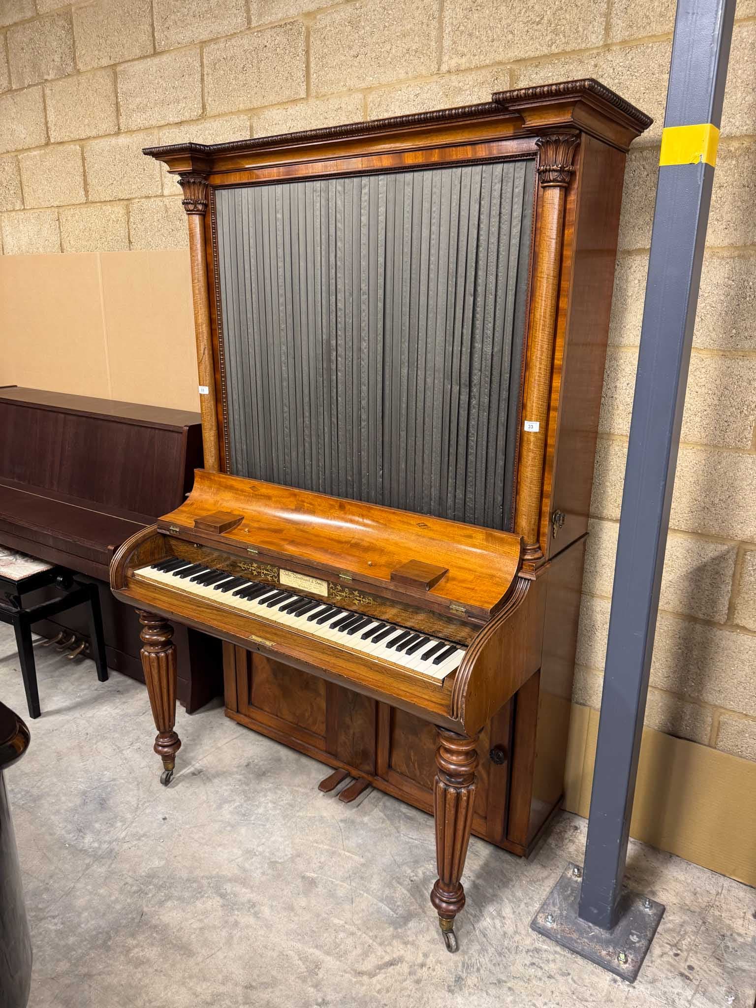 John Broadwood upright piano
