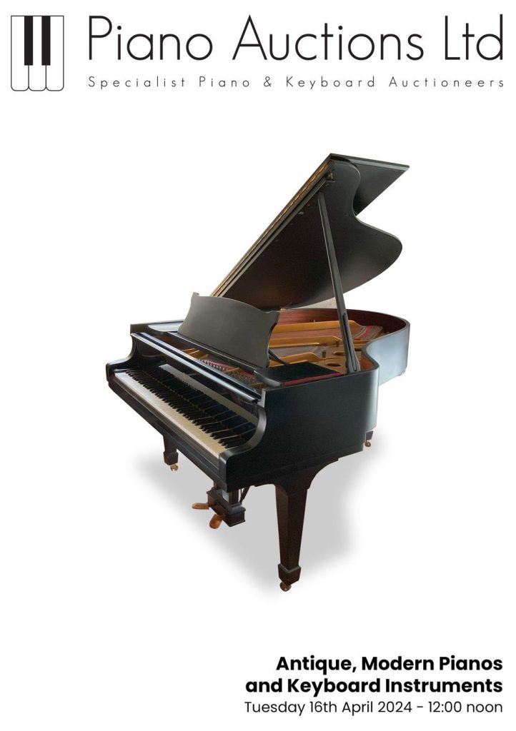 Piano Auctions Ltd 16th April Piano Auction