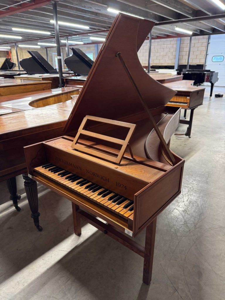 Zuckerman c1974 single manual harpsichord. Buy at auction.