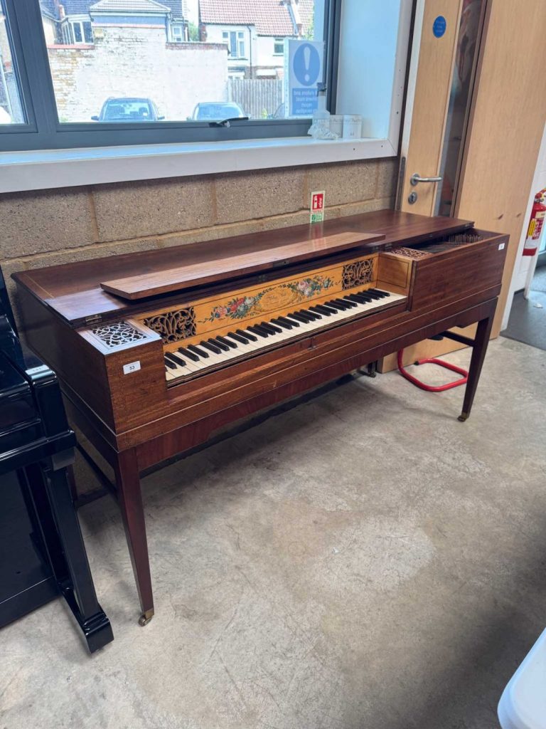 William Rolfe c1810 square piano. Buy at auction.
