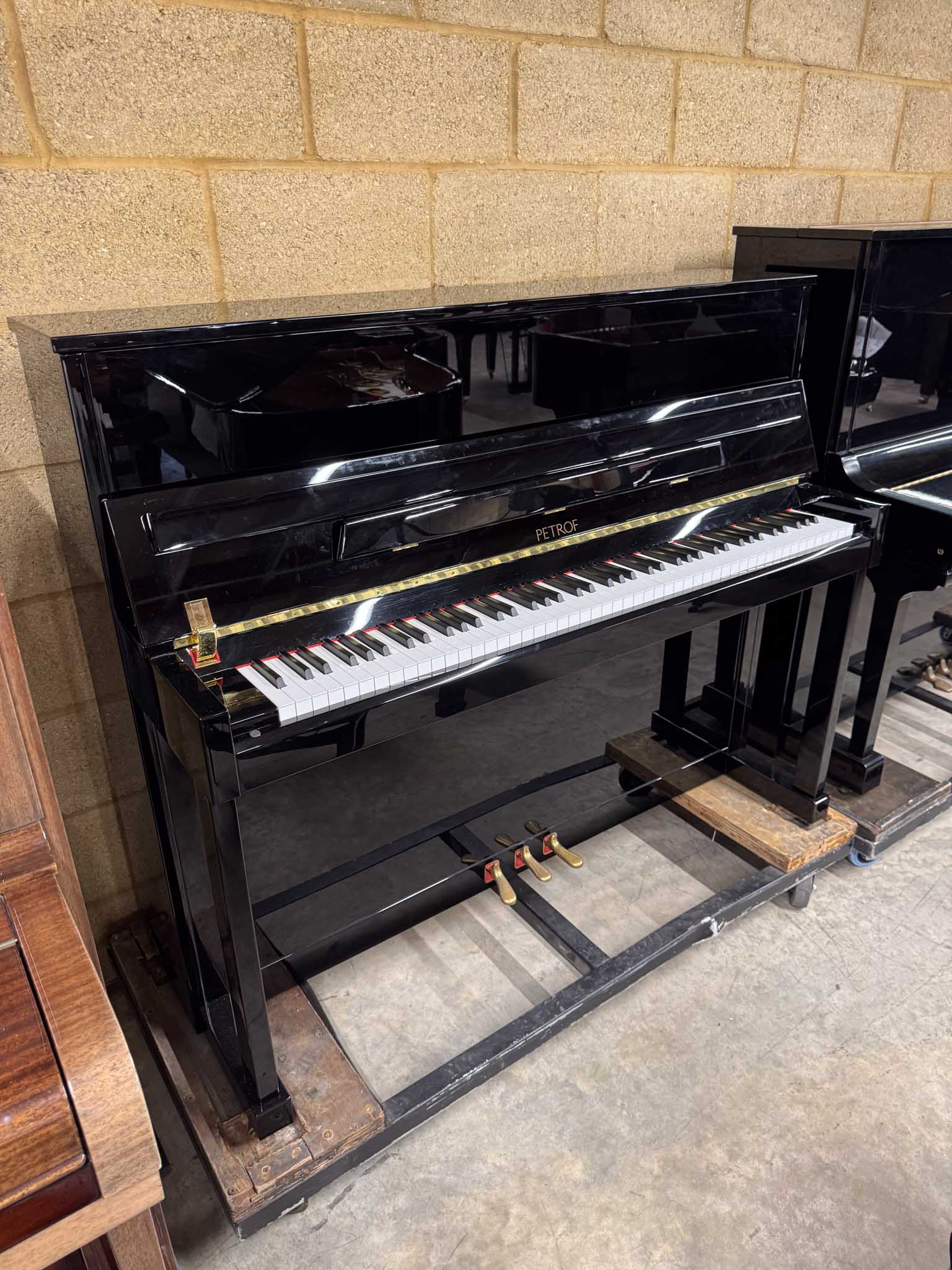 Lot 1 – Petrof (c2018) Upright Piano – | Est. £1,500-£2,000